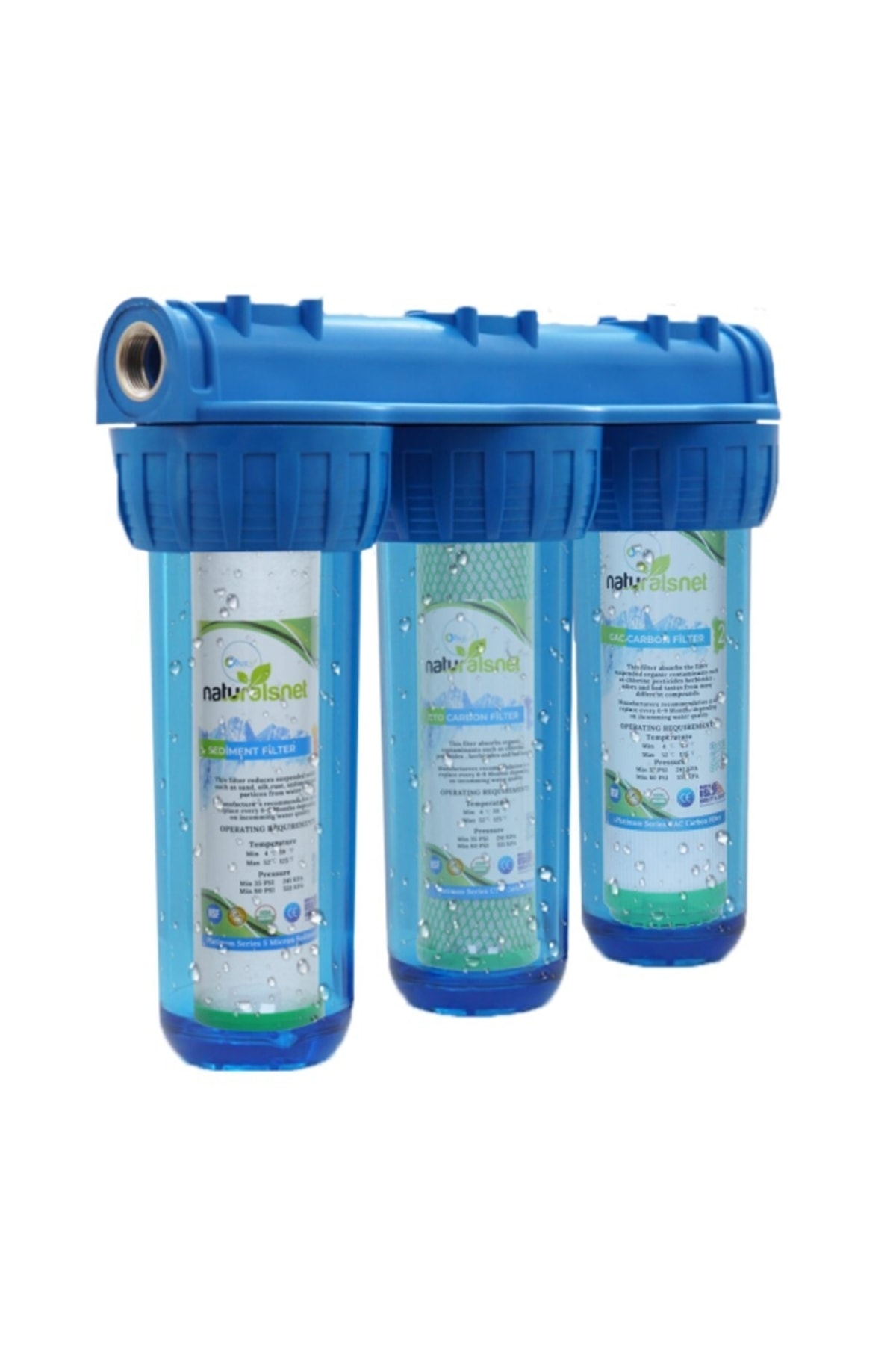 Buzsu Daire Ve Ana Giriş 3 Lü Filtreleme Sistemi - Silifoz Taşlı