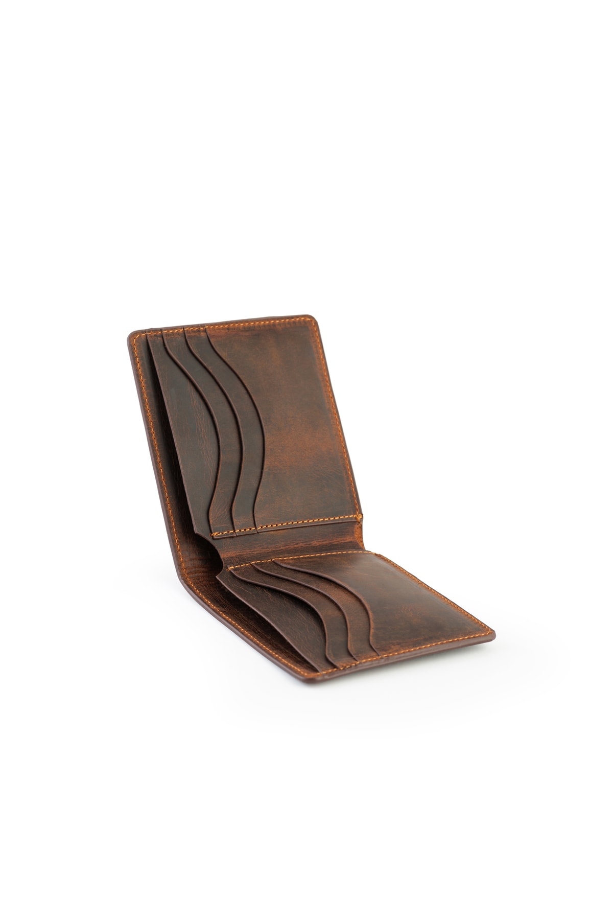 کیف پول مردانه نارنجی Conceria Pelle | 1020161 اورجینال - تصویر 3