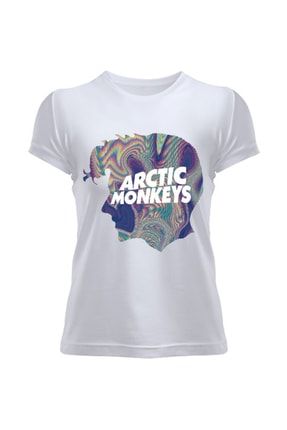 Arctic Monkeys Rock Tasarım Baskılı Kadın Tişört TDH321134
