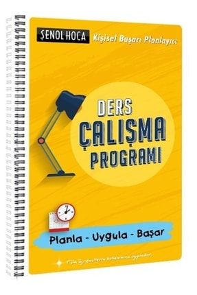 Ders Çalışma Programı Planı Defteri Planlayıcı Planla Uygula Başar Yayınları TYC00491170290