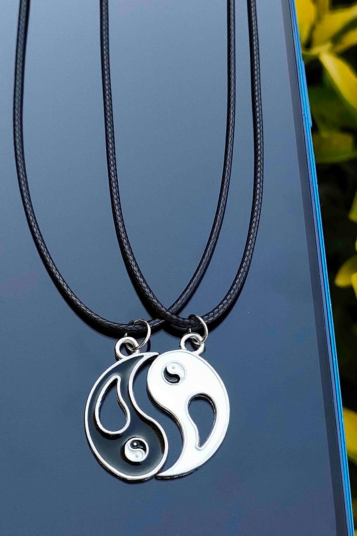 Yin yang hotsell friendship necklace