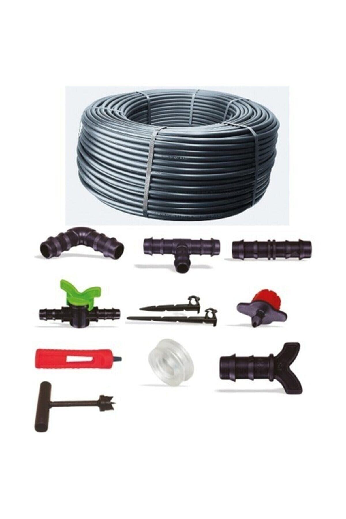 Nehir Grup-50 Mt Full Set Perforated Drip Irrigation Hose 1