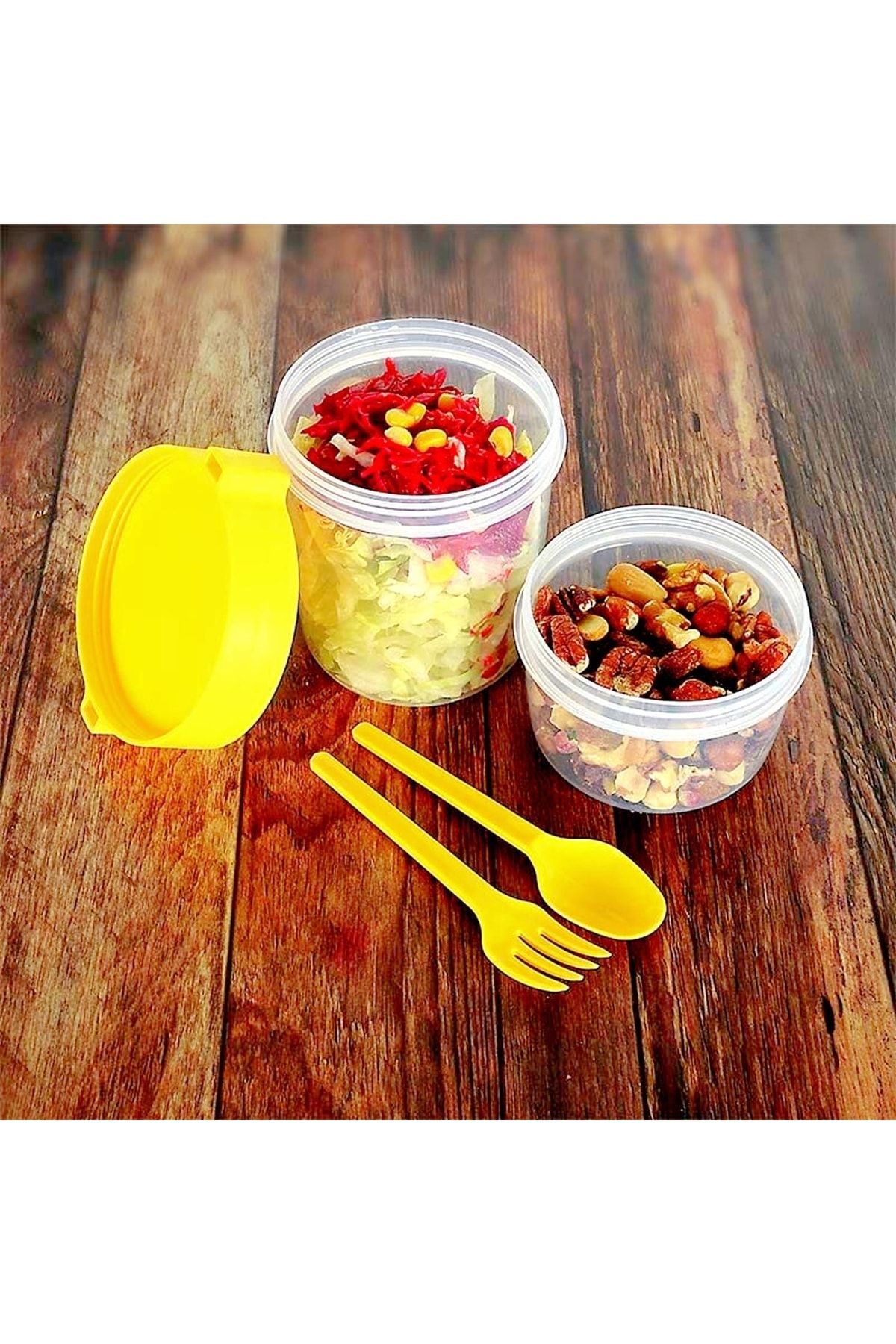 Taken Go Müsli Kabı Sarı 800 ml Ap-9452 - 3