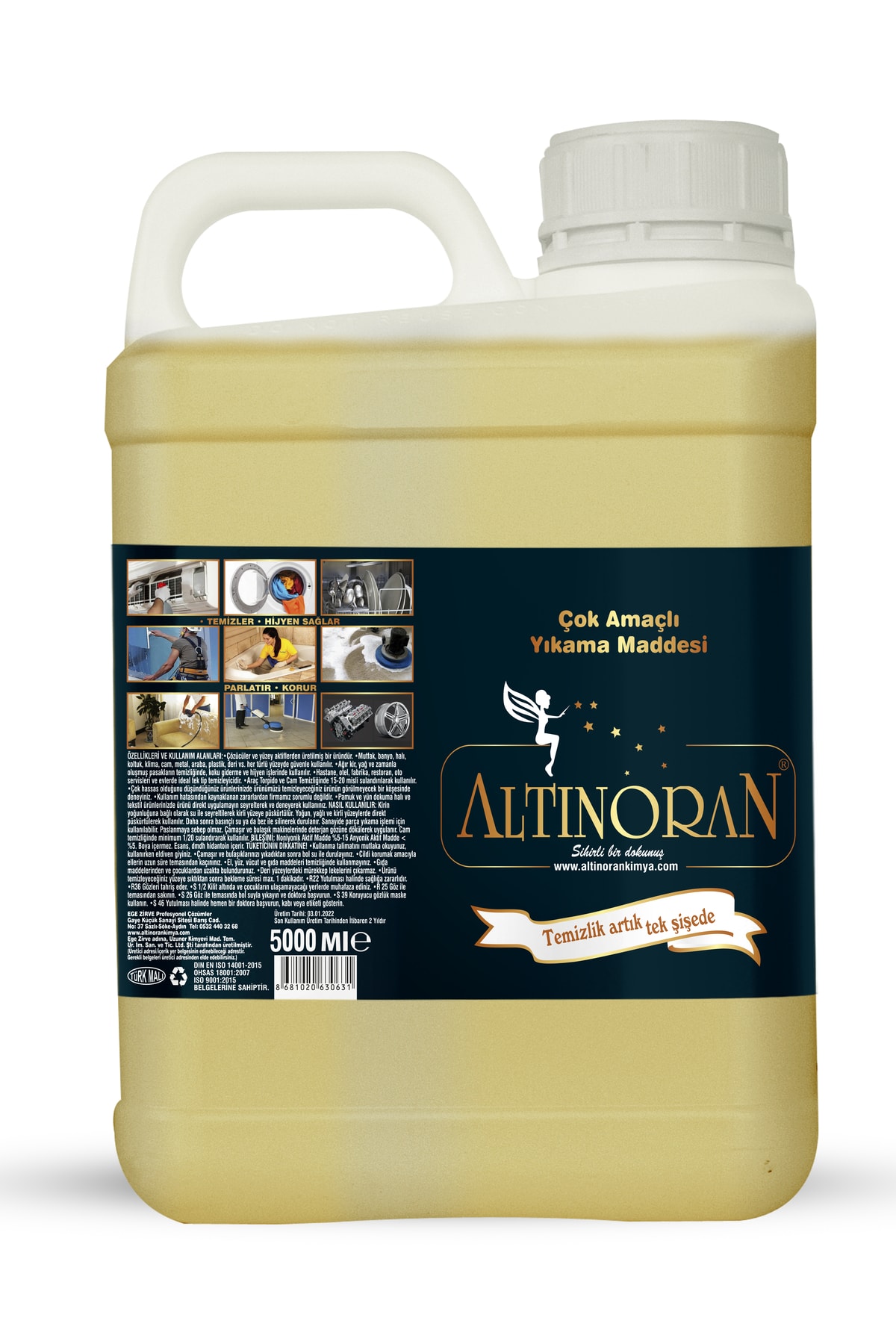 Altınoran Leke Çıkarıcı & Sökücü Ekonomik Boy 5 Kg