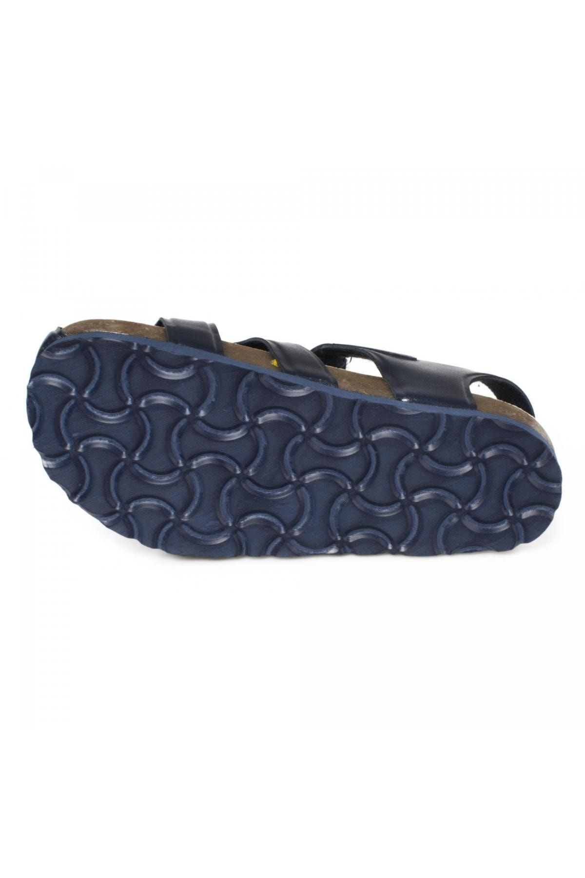 صندل آبی دخترانه و پسرانه بچگانه 321.f22y171 ان Filet Navy Blue Vicco