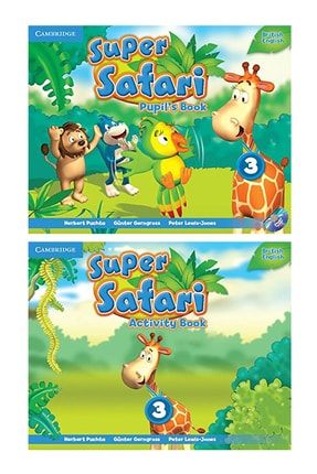 Cambridge Super Safari 3 Pupil S Book And Activity Book + Dvd safari3