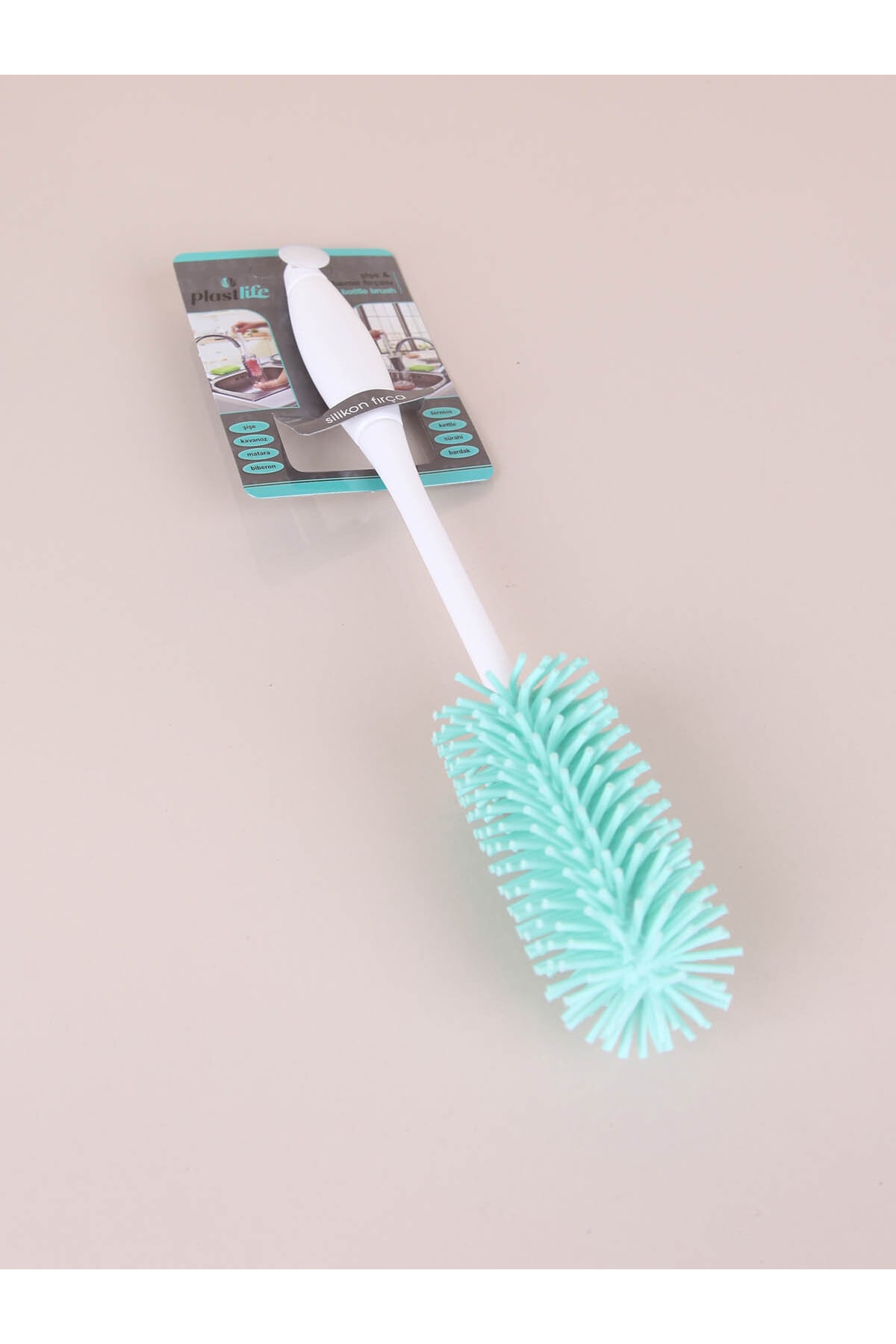 B&R GERECLERİ Silikon Biberon Şişe Fırçası