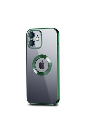 Iphone 11 Uyumlu Logo Yeri Açık Premium Yeşil Renkli Silikon Kapak Kılıf 11Yeşil