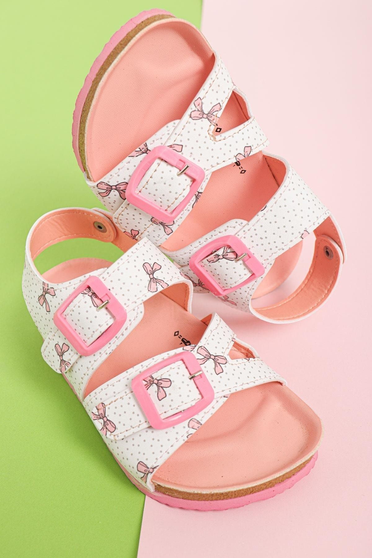 Kid s World Anatomical Girl Comfort Double Strap Sandals Ars02