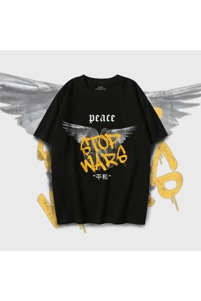 Oversize Peace Stop Wars Unisex T-shirt DQTshirtOversize13