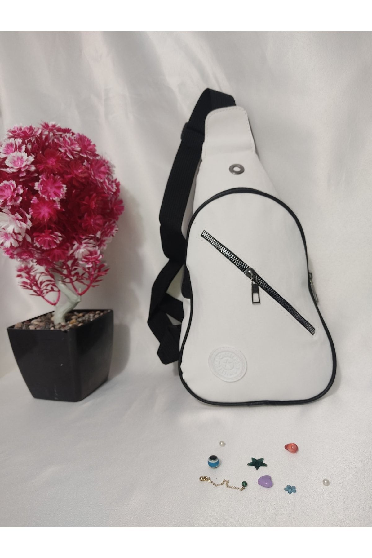 hansays Göğüs Çantası Krinkıl Kumaş Unisex