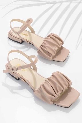 Camel Kadın Klasik Topuklu Ayakkabı Fr K055141535