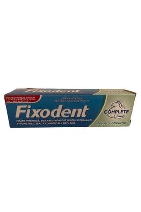 Protez Yapıştırıcı Krem 47 gr - Fıxodent Base Complete Neutral -denture Adhesive Cream fixo025