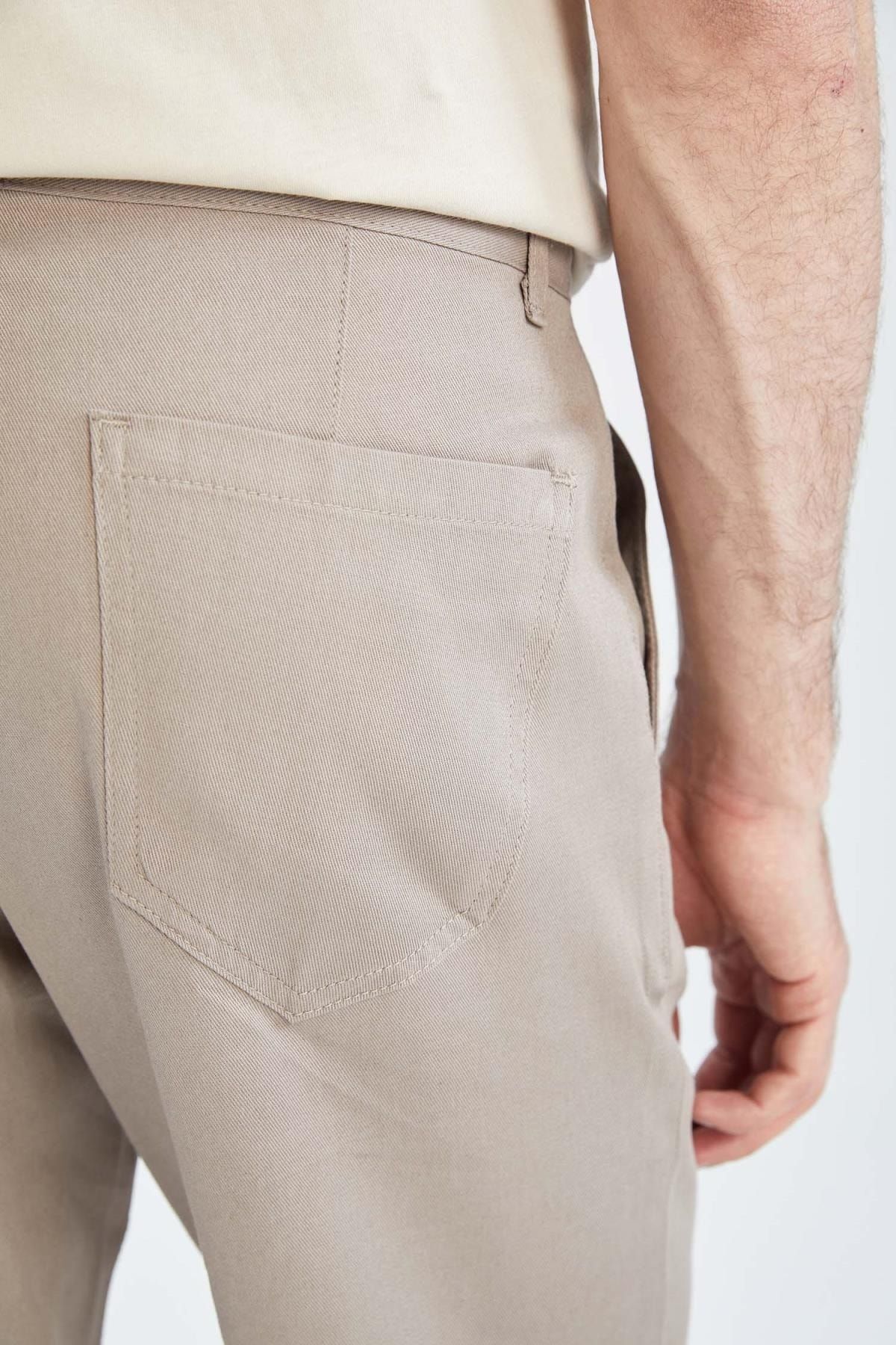 DeFacto-Regular-Fit-Bermudashorts mit Spitzenbund 5