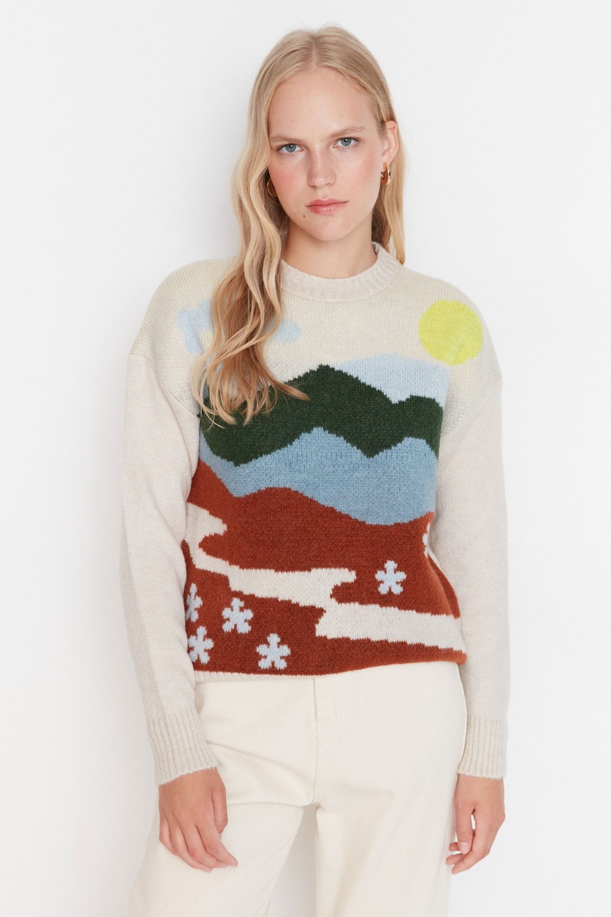 Loveliest landscape clearance sweater anthropologie