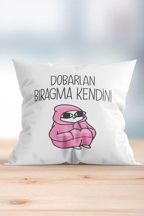 Dobarlan Bıragma Kendini Baskılı Yastık YK-5453