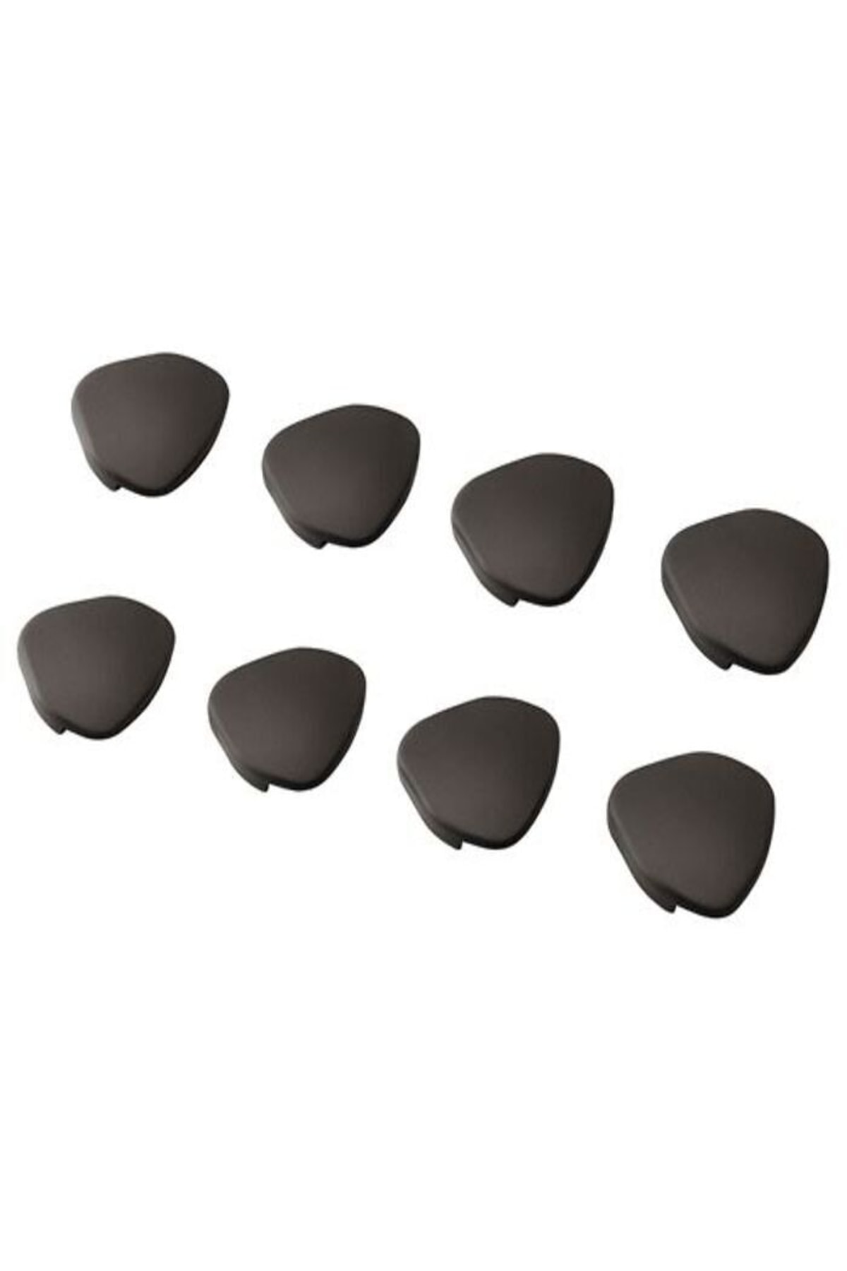 UN Quality 8 Adet Köşe Koruyucu Sehpa Masa Kenarı Koruma Aparatı Plastik Siyah Ikea fotoğrafı 2 (önizleme)