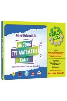49 Günde Tyt Matematik Kampı Eko Rehber Matematik Yayınları Mehmet Hoca TYC00491177159