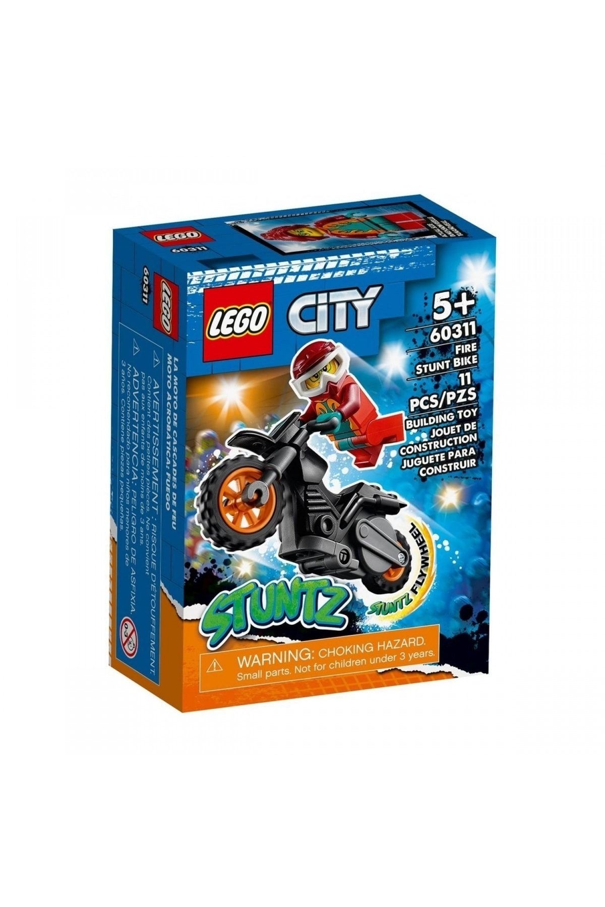 LEGO 60311 Lego® City - Fire Show Motorcycle, 11 Pieces, Ages +5