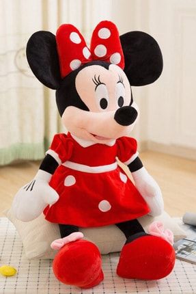 Minnie Mouse Kırmızı Peluş Oyuncak 32cm Minniemouse-hediyenest-kırmızı