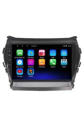 Hyundai Ix45 Android 12 Kablosuz Carplay Navigasyon Multimedya Ekran Teyp - My-0609w- Hyundai Ix45 MY-0609W- HYUNDAİ İX45