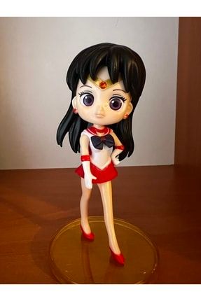 Rei Hino / Sailor Mars Figür 10 Cm - Sailor Moon Ay Savaşçısı Anime MARS-10