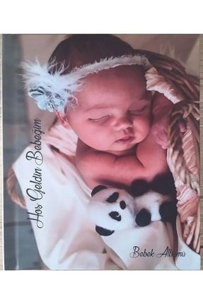 Yeni Doğan Bebeklere Özel Fotoğraf Albümü Pembe_Karton