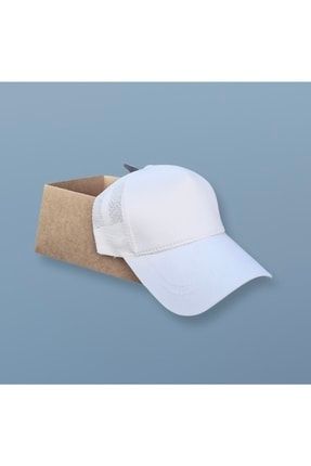 Beyaz Fileli Şapka ŞPKD002
