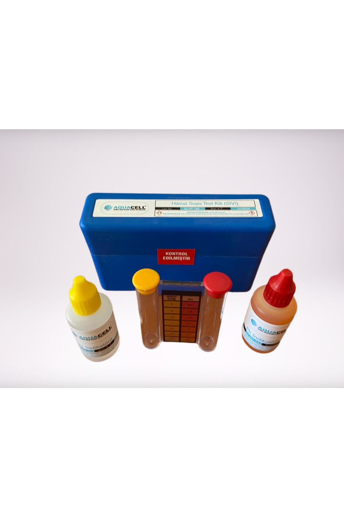 Havuz Suyu Test Kiti (klor - Ph) Sıvılı Ölçüm Aleti 3