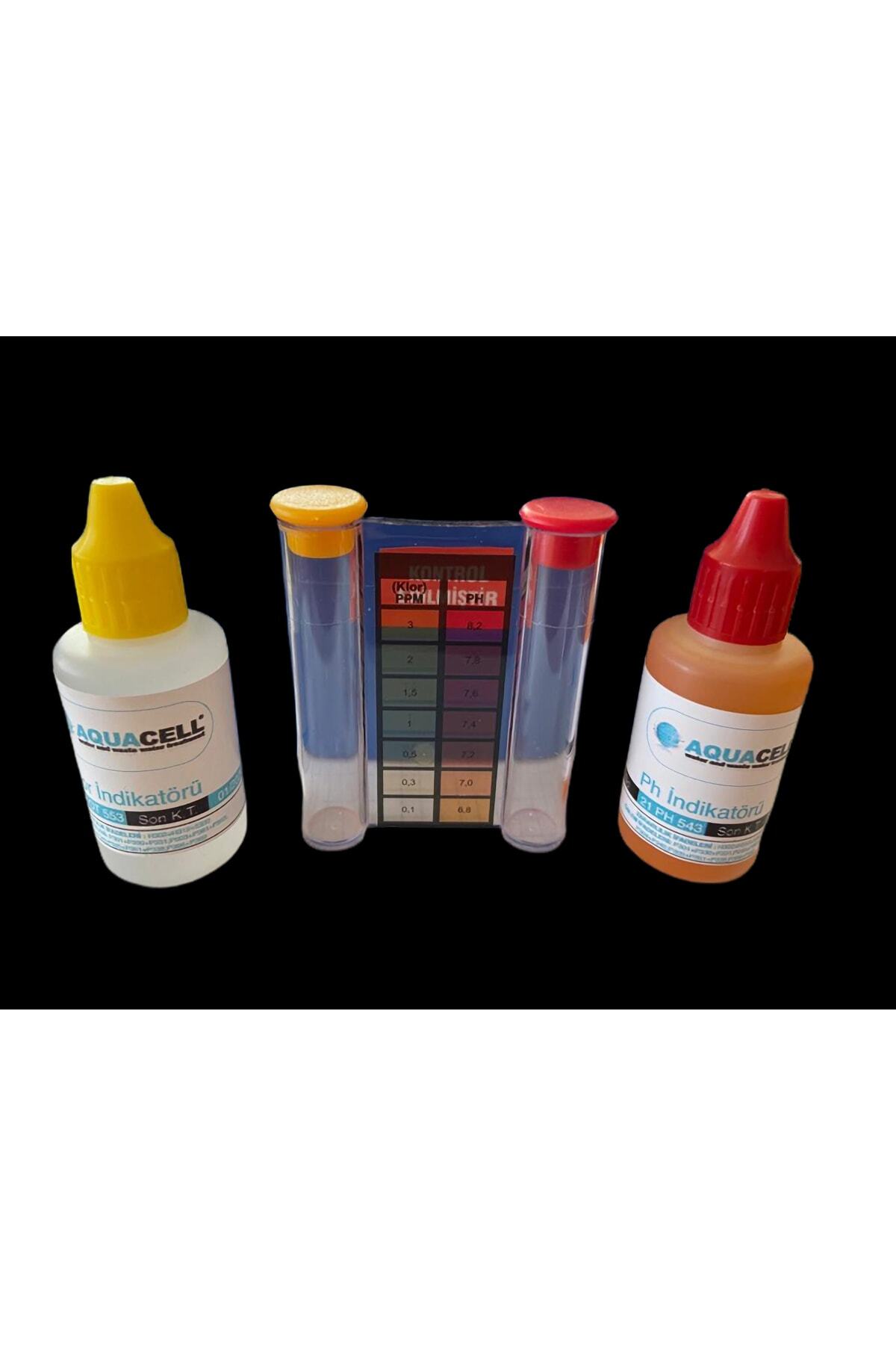 Havuz Suyu Test Kiti (klor - Ph) Sıvılı Ölçüm Aleti 4