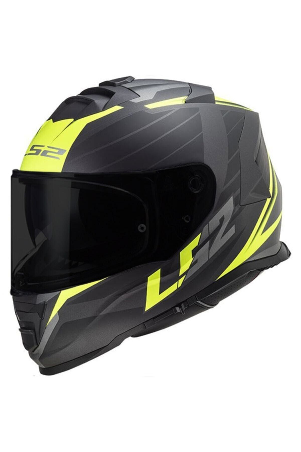 LS2 Unisex Sarı Storm 2 Nerve Mat Kask
