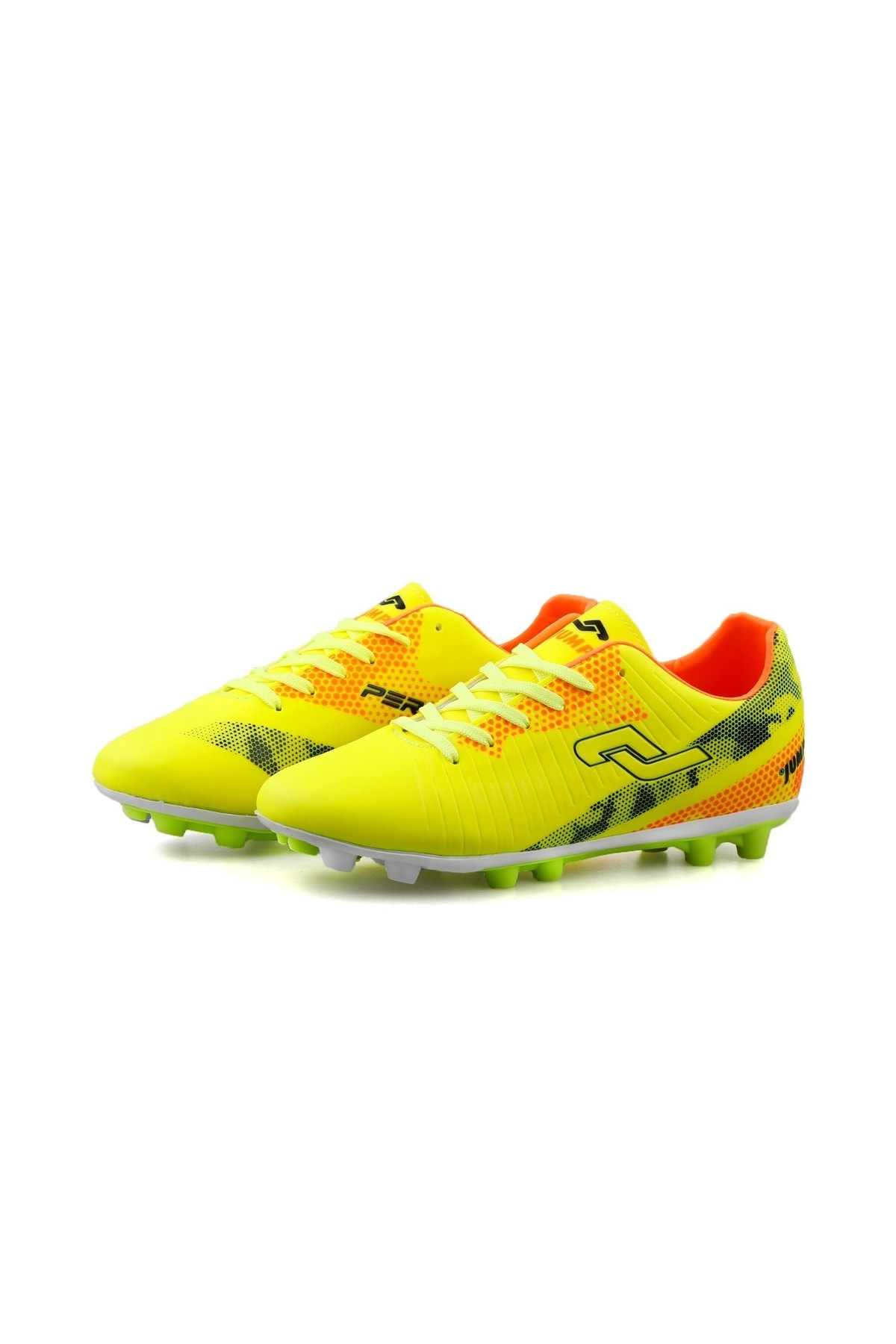 27881 E Neon Yellow Orange Erkek Çim Zemin Kramponu 3