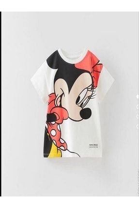 Minni Mouse Detaylı T-shirt 22YB0005
