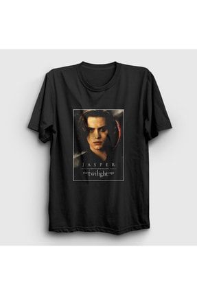 Unisex Siyah Jasper Cullen Vampire Twilight T-shirt 311500tt