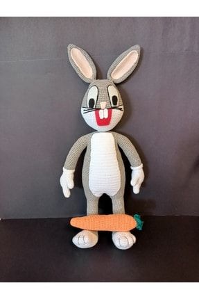 Amigurumi Büyük Bugs Bunny Oyuncak Örgü BBAO-0099