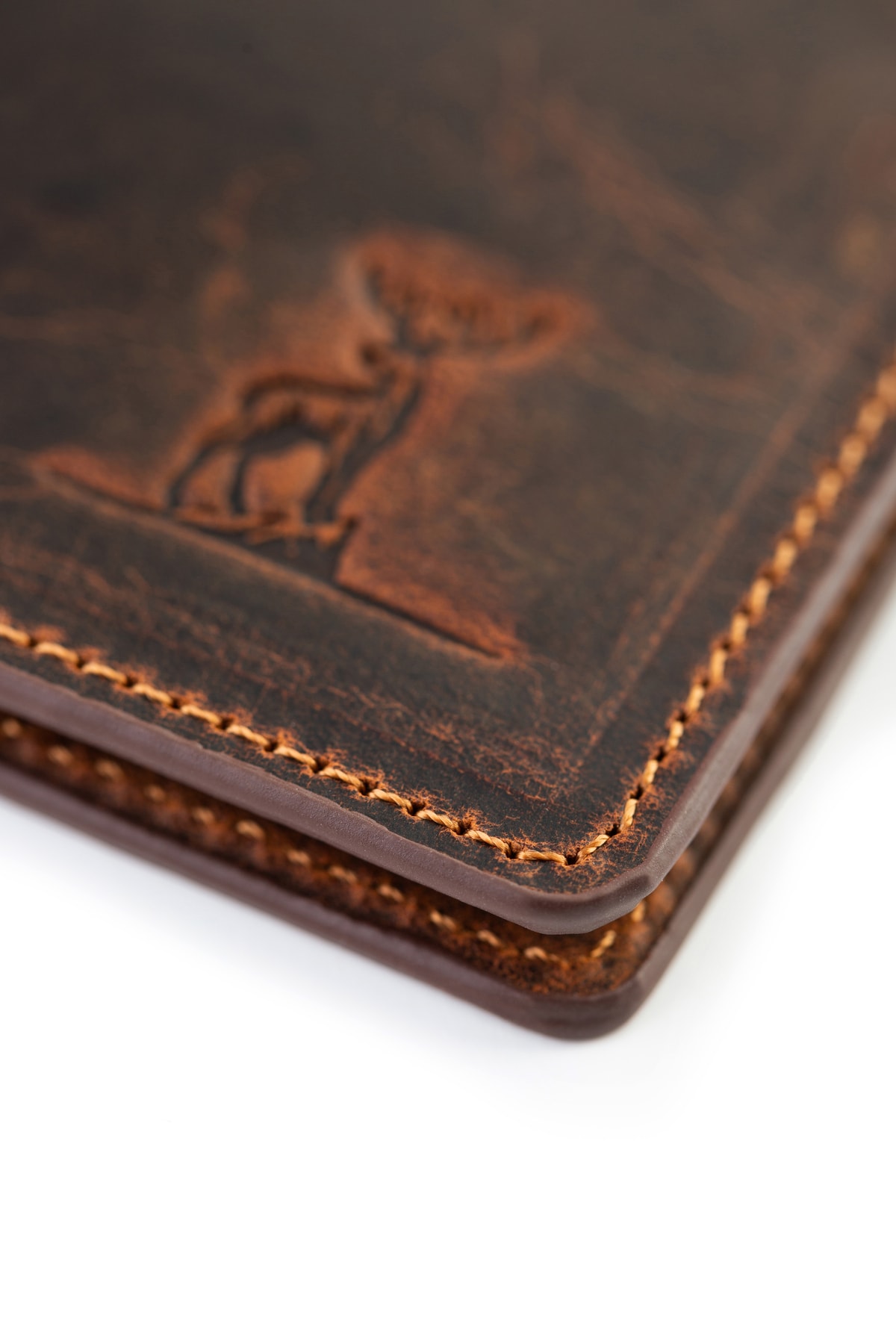 کیف پول مردانه نارنجی Conceria Pelle | 1020161 اورجینال - تصویر 5