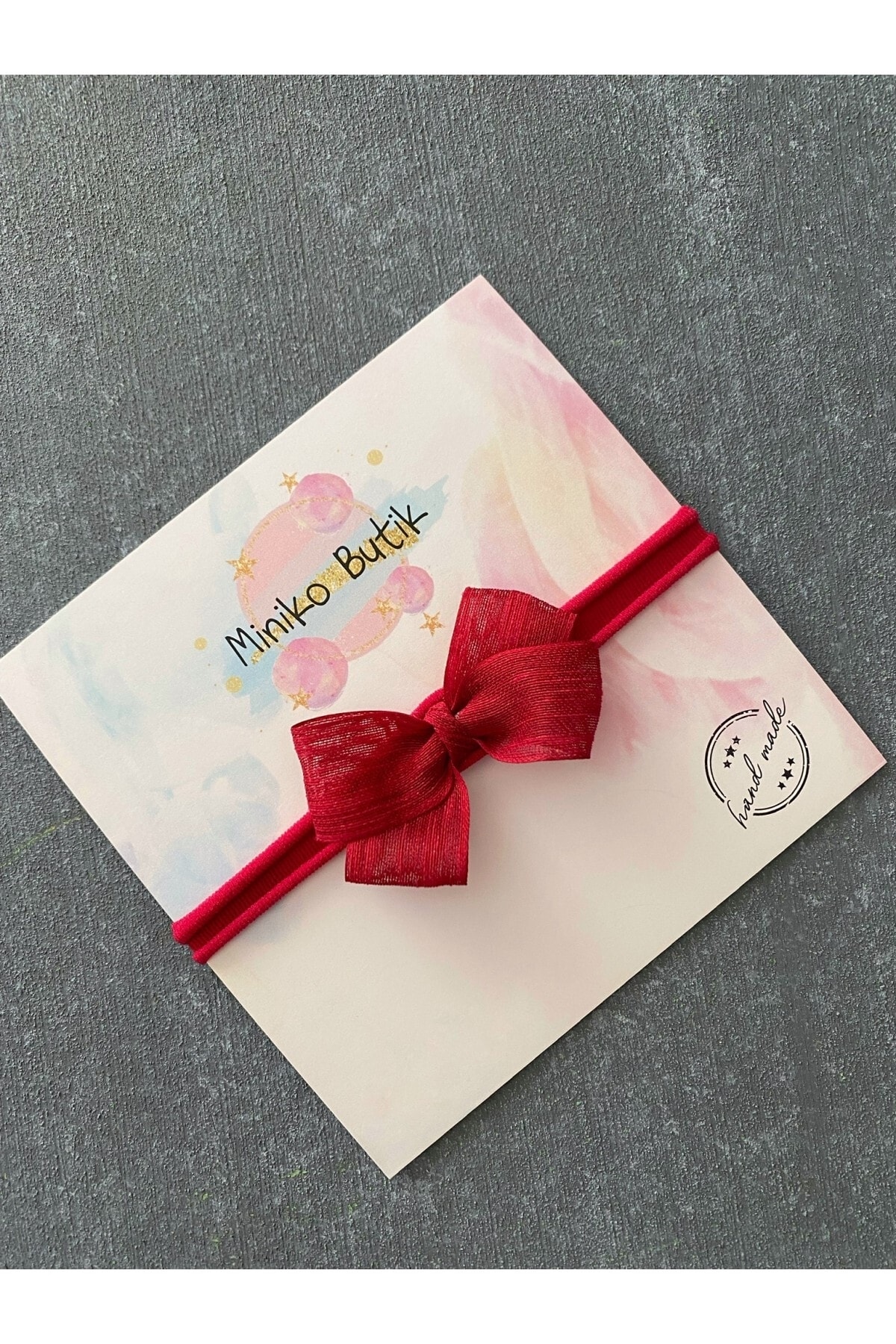 Cherry Tulle Bowknot Headband