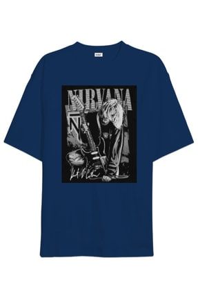 Nirvana Oversize Unisex Tişört TD318897