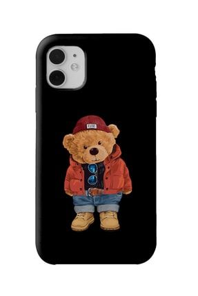 Iphone 12 & 12 Pro Uyumlu -teddy Bear Baskılı Lansman Silikon Arka Kapak Kılıf tcaseip1212proayı