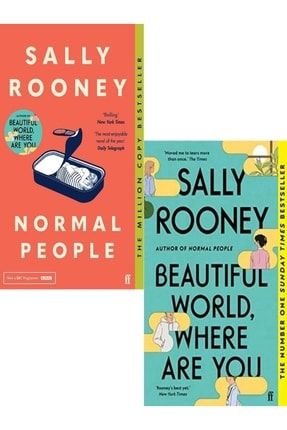 Normal People + Beautiful World Where Are You By Sally Rooney MSNPBWWAY