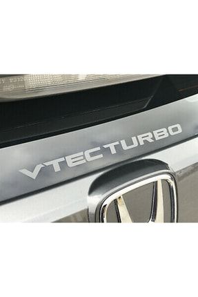 Orjinal Honda Vtec Turbo Sticker 2 Adet Vtecturbo Stickeri OtoStckrNo273