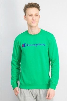 Sweatshirt Shiny Logo Yeşil 211836-S18-GS004