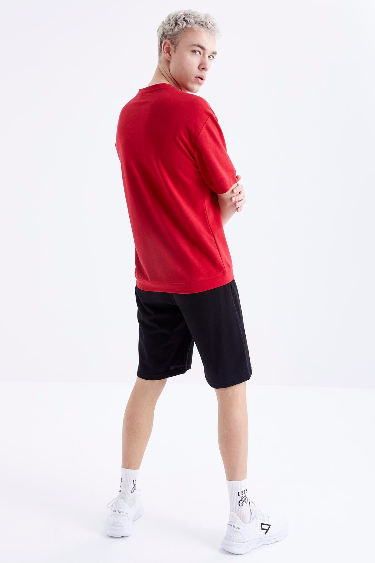 Mens shorts discount tracksuit set