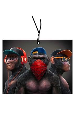 Üç Maymun Dekoratif Oto Kokusu 3MAYMUN