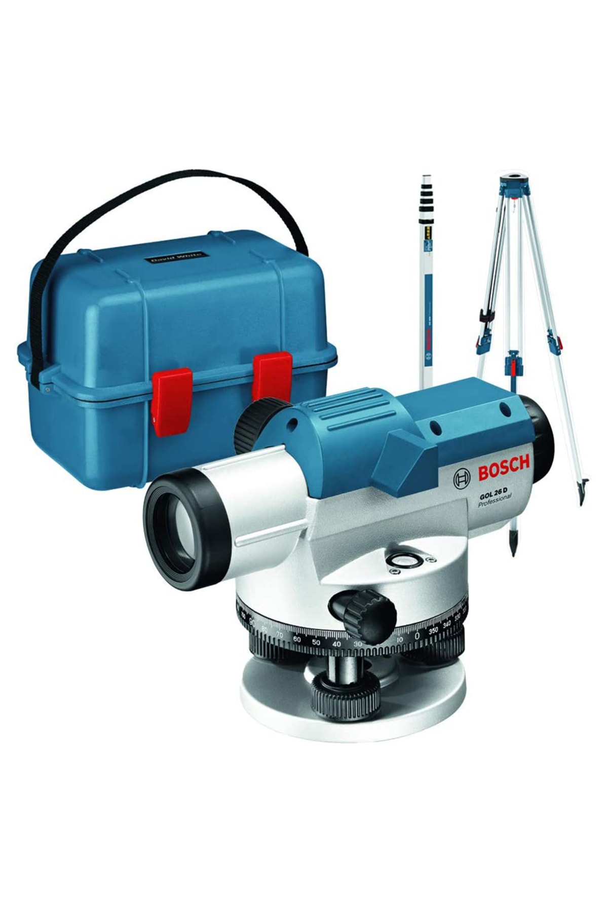 Bosch Professional Gol 26 D+bt 160 Tripod+gr 500 Mira (100 Metre) Optik Nivelman - 0601068002