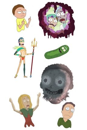 Rick And Morty Sticker 054510512