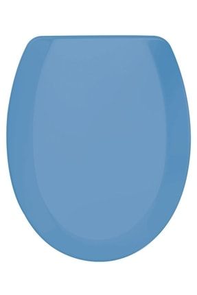 Mavi Thermoplast Standart Klozet Kapağı alttan Monte MaviTisa