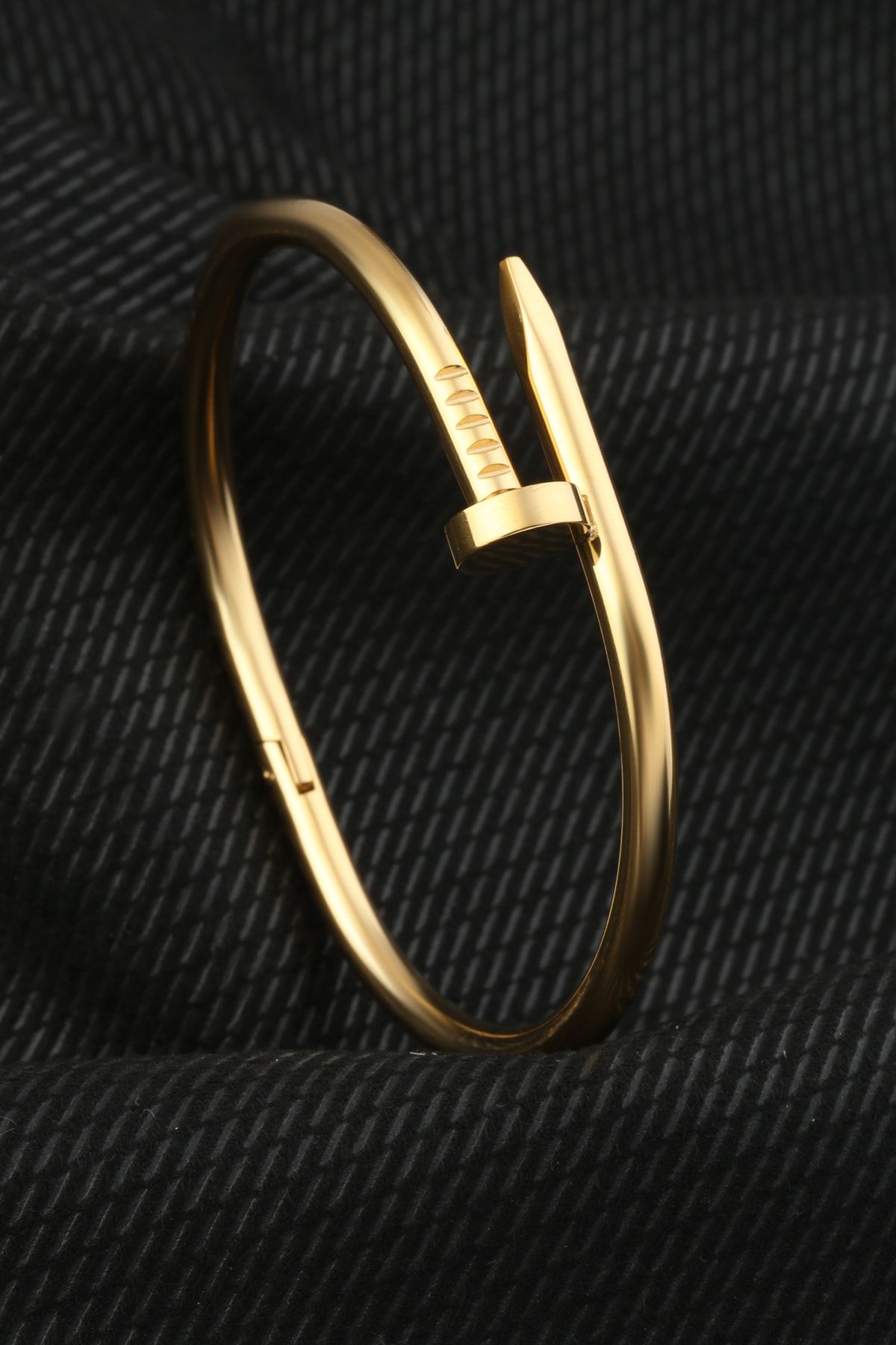 Gold nail deals bracelet mens