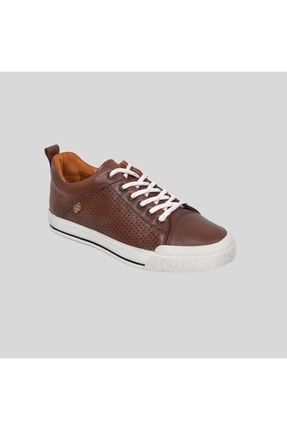 Kahverengi - Erkek Taban Detaylı Sneaker 152-15013-00016