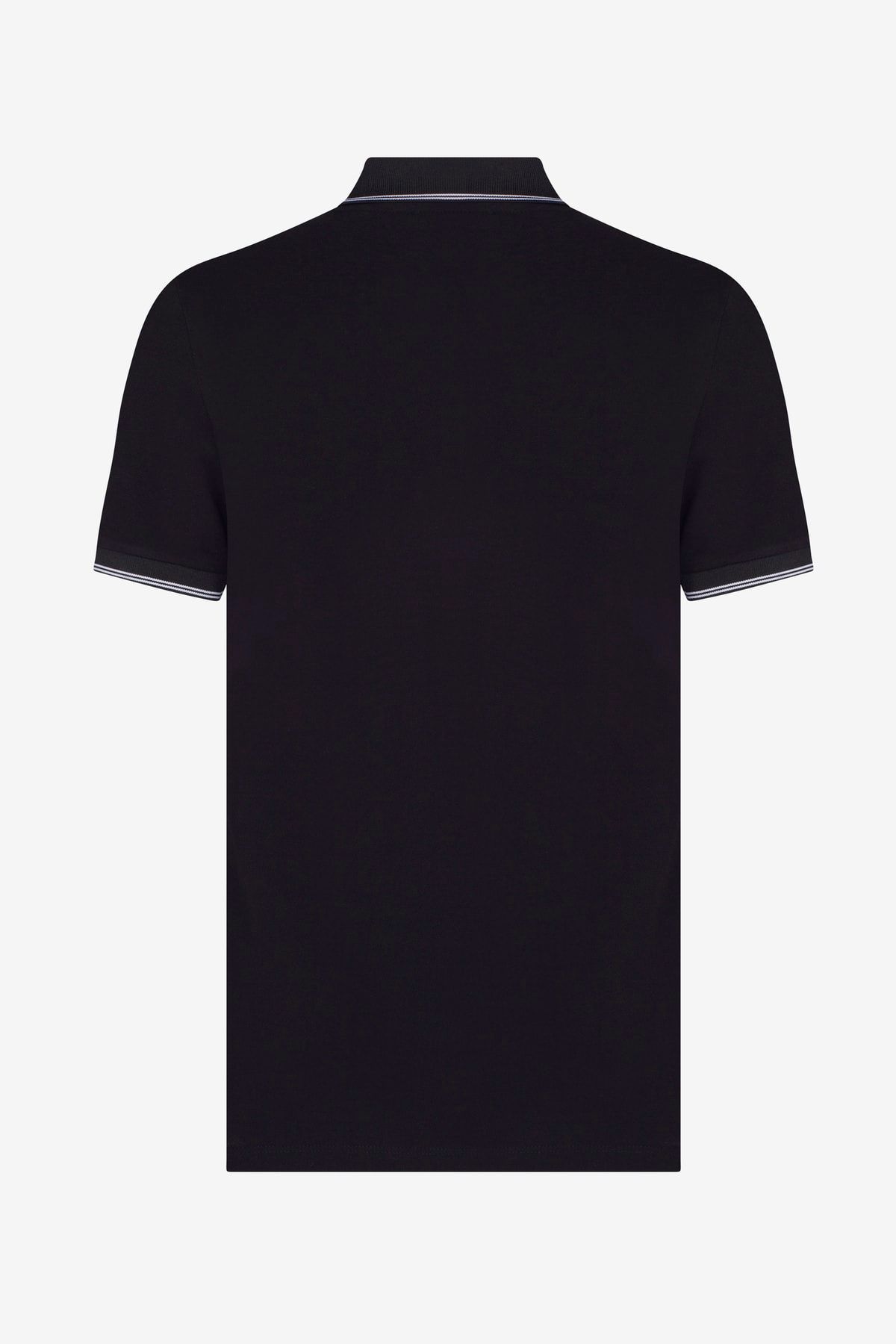 W Collection Siyah Polo Yaka T-shırt PG6172